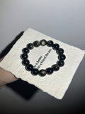 Gold Obsidian Bracelet (12mm)