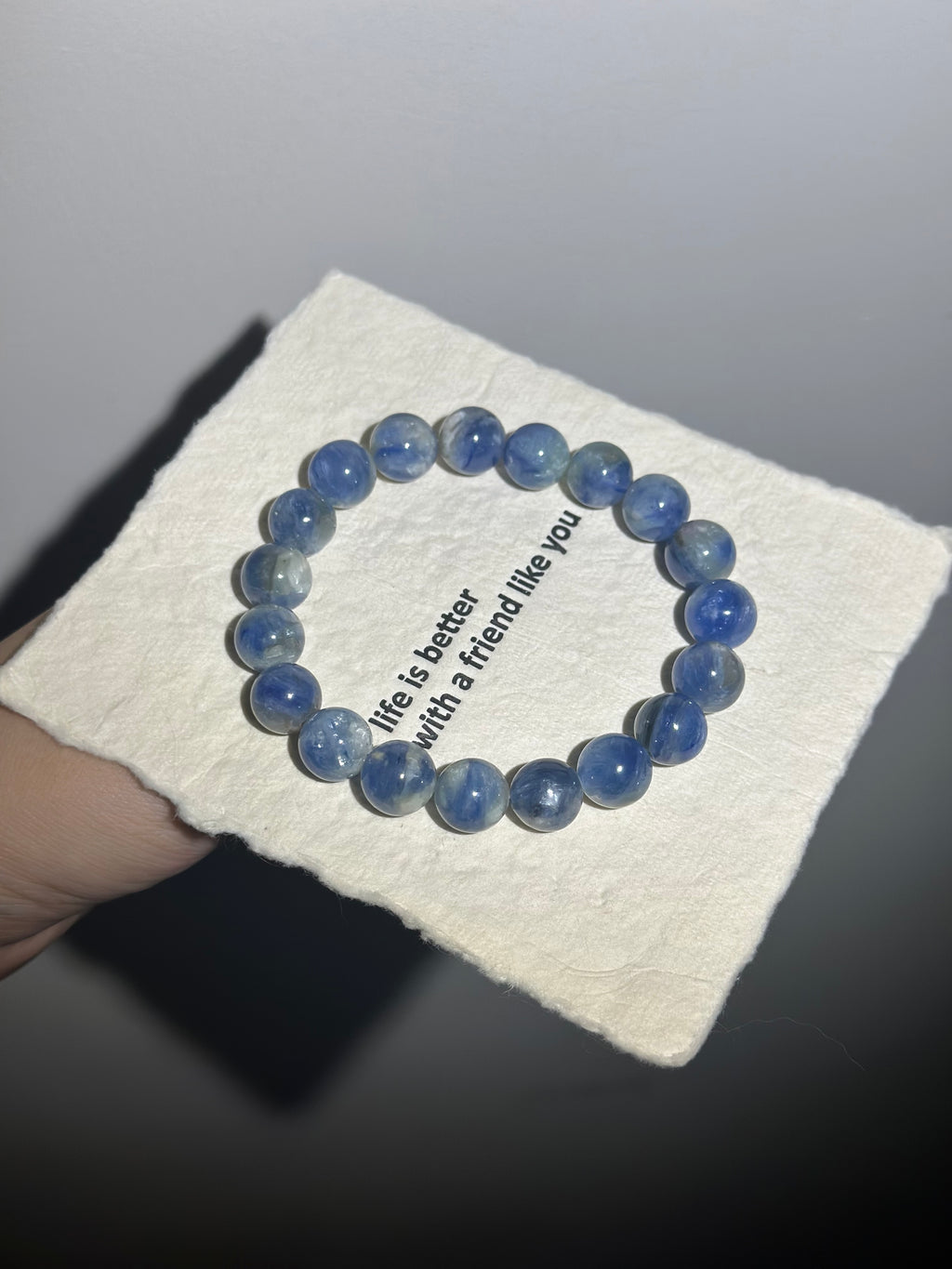Kyanite Gemstone Beads（10mm ）