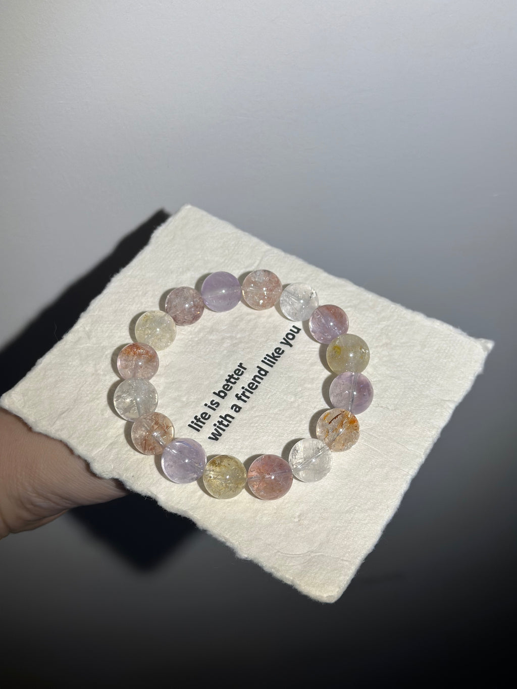 Rainbow Hematoid Quartz (13mm)